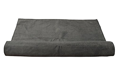 bintiva Hot Yoga Towel, Non Slip, Eco Friendly, 100% Microfiber, Large 25" x 72" Fits All Mats - color: Purple