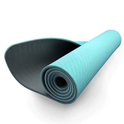 ZIVA Chic TPE Yoga Mat 5mm - color: Turquoise