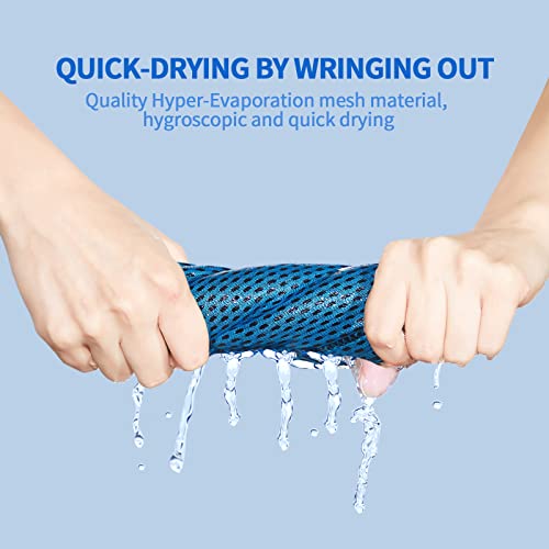 Honoson Cooling Towel Bulk - color: Multicolor, size: 32"x12"