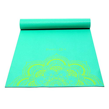 Sol Living Travel Yoga Mat - Natural Tree Rubber for Extra Grip - Non-Slip, Foldable, Eco-Friendly - Perfect for On-the-Go Yoga, Pilates, Fitness, Meditation - 24" x 72", Green - color: Green