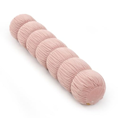 Pat. Pend. Small Body Pillow for Adults, 39 Inch, Soft Pastel Pink - color: Soft Pastel Pink, size: 39"x 7.87"