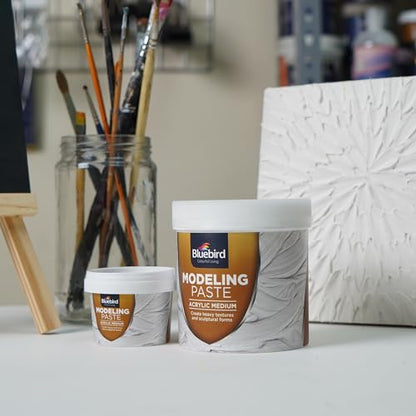 BLUEBIRD Modeling Paste 28.2Oz & Heavy Gesso Primer 28.2Oz Full Tub