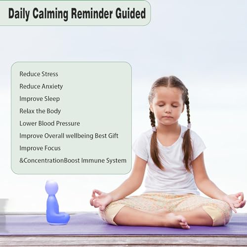 ETHORY Mindfulness Breathing Yoga 4-7-8 Guided Visual Meditation Breathing Light Rechargeable Relaxation Christmas Gifts Halloween Gifts
