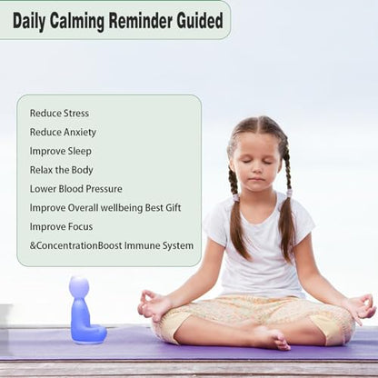 ETHORY Mindfulness Breathing Yoga 4-7-8 Guided Visual Meditation Breathing Light Rechargeable Relaxation Christmas Gifts Halloween Gifts