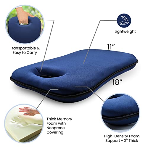 Extra Thick Knee Pad, Garden Kneeling Pads Gardening Yoga Baby Bath Exercise Flooring Cleaning Kneeler, High-Density Foam Cushion Support Knee Mat