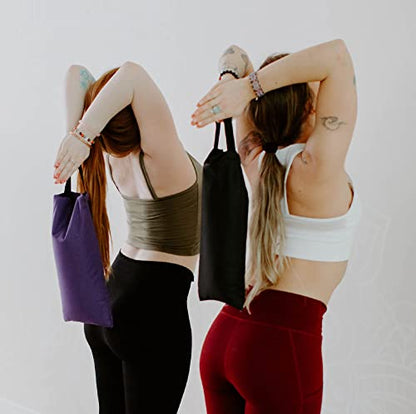 Hugger Mugger 10lb Yoga Sandbag - Adds Weight to Your Poses, Zipper Cover, Sturdy Handle, Silica Sand Filling, Durable Material - color: GREEN