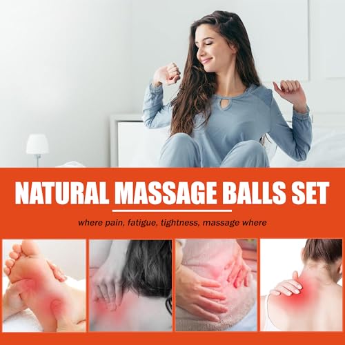 Magnet Balls - Hand & Foot Massage Ball, Spiky Massage Orb, 3.2cm Gold - size: 3.2 cm
