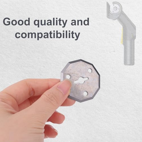 3pcs Replacement Rotary Blades for Fanttik C10 Pro Electric Scissors, Premium Replacement Cutter Blades with Screwdriver for Cutting Cardboard Box Fabric Paper
