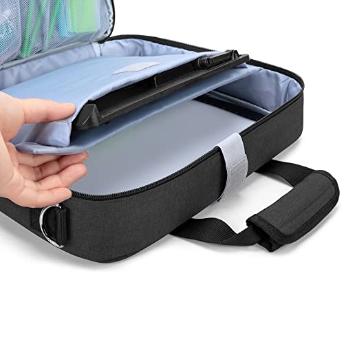 LUXJA Carrying Bag for A4 Light Pad and Diamond Painting Tools, Black | Protective Case for Diamond Painting Light Box and Accessories, Bag Only - color: Black