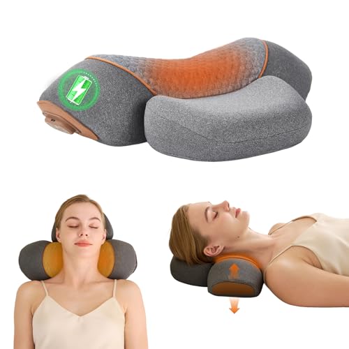 3-in-1 Rechargeable Neck Massager Pillow with Heat