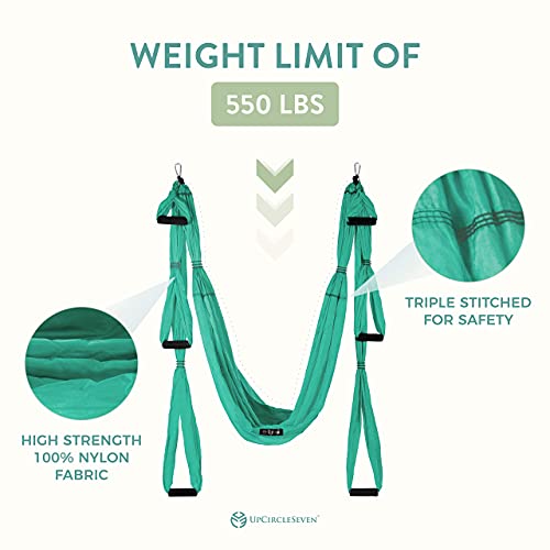 UpCircleSeven Aerial Yoga Swing Set Ceiling Mount Accessories