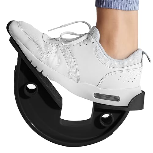 Yes4All Foot Rocker, Effective Calf Stretching and Foot Massager Stretcher for Plantar Fasciitis Relief, Improved Flexibility, Ergonomic Design for Home Exercise - color: B. Black - Single