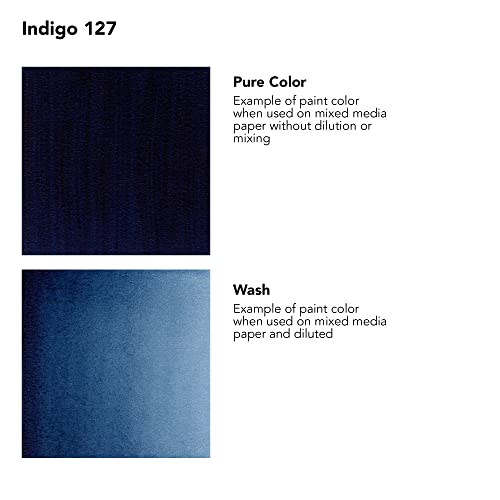 Daler-Rowney FW Acrylic Ink Bottle Indigo - Versatile Acrylic Drawing Ink for Artists and Students - Permanent Calligraphy Ink - Archival Ink for Illustrating and More - color: Indigo