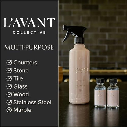 L'AVANT Plant-Based All Purpose Cleaner Spray, Blushed Bergamot, 16 Fl Oz - size: 16 Fl Oz (Pack of 1)