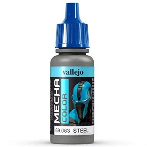 Vallejo Steel 17ml Painting Accessories - color: Steel, size: 0.57 Fl Oz (Pack of 1)