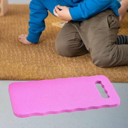 Colaxi Kneeling Pad Knee Mat Foam Garden Kneeling Pad Knee Cushion Floor Sitting for Camping Praying House Clean Repair Work Fitness - color: Pink