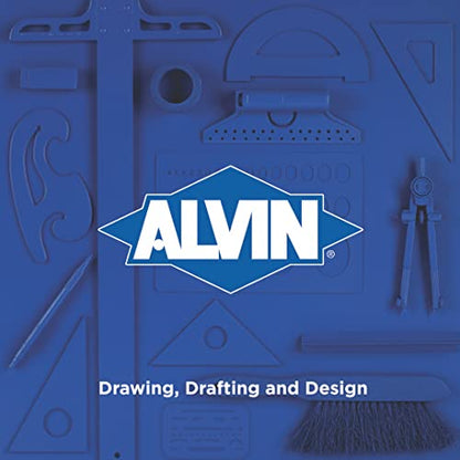 ALVIN AST24 Stainless Steel Graduated T-Square with 1.5 Inch Blade, Drawing and Design Tool, Great for Carpentry, Drafting, Architecture, Engineering, and Art 24 Inches