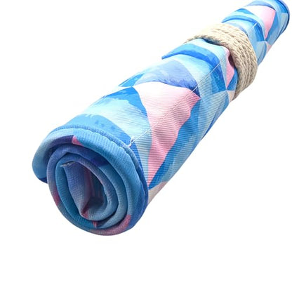 Funny live Paint Brush Holder Art Supplies, Artist Brush Holder & Storage Organizer Roll-Up Case Bag, Protect Acrylic Oil Watercolor Paintbrushes (Rhombic 20 Slot Pockets) - color: Rhombic 20 Slot Pockets