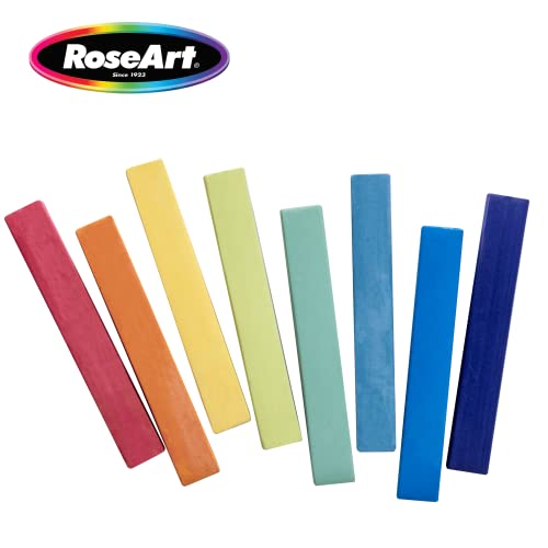 RoseArt Premium 24ct Long Soft Pastel Stick Set for Professionals - Pigment Rich, Full Size Pastel Sticks Vivid Colors