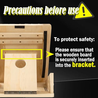 2-in-1 Wooden Balance Board and Slant Board for Adults, 15-35° Angle