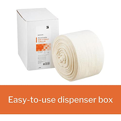 McKesson Tubular Stockinette, Cotton Under Cast, Beige, 6 in x 25 yd, 1 ct | Non-Sterile, Cotton Under Cast Compression Bandage