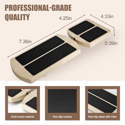 Ankle Balance Board for Foot Strength & Stability |Physical Therapy Tool for Sprained Ankle Recovery, Plantar Fasciitis Relief & Posture Correction | Balance Trainer for Home Fitness
