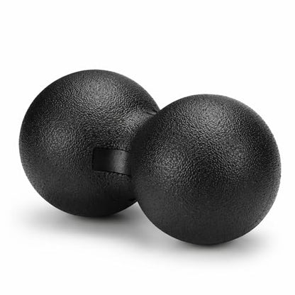 EPP Foam Massage Ball, Firm High Density Deep Tissue Massage Ball for Myofascial Release Trigger Point Therapy for Muscle Soreness Recovery Yoga Fitness Athletes (24x12cm Double Ball) - size: 24x12cm Double ball