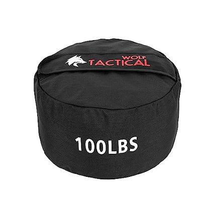 WOLF TACTICAL Sandbag Workout Bag Sand Bags for Weight Training Workout Sandbag Fitness Sand Bag - color: 100 LB