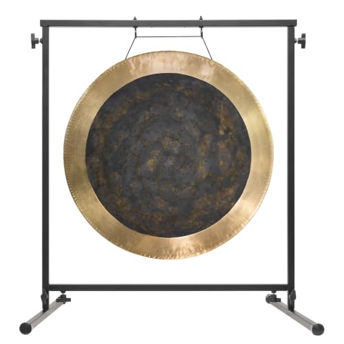 Fruity Buddha 24-26" Handmade Chinese Gong - Includes Gong, Mallet, Stand & Rope - Easy to Assemble & Play - size: 26" Deep Breath Chau Gong