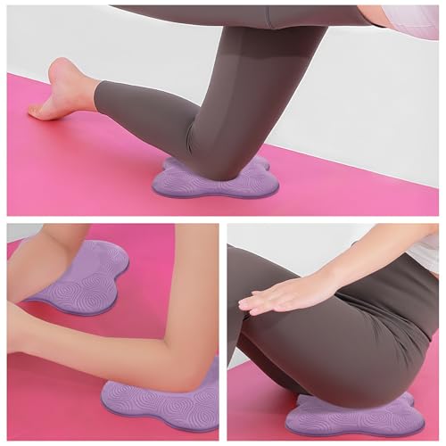 6 Pack Yoga Knee Pads, Pilates Knee Pad Cushion Extra Thick Foam for Knees Elbows Wrists Hands Head, Support Foam Pads for Women and Men