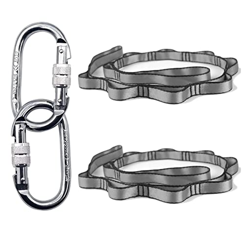 PRIOR FITNESS Aerial Yoga Hammock Rigging Daisy Chain & Carabiner w/CE Cert
