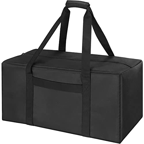 COOLBEBE 24x12x12 Inch Travel Duffle Bag, 53L Mid-Size Weekender, Black - size: 24” x 12” x 12”