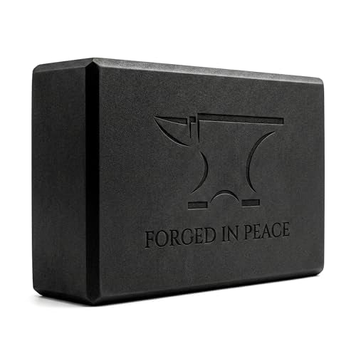Men’s Yoga Block – High-Density EVA Foam, Non-Slip, Durable Support for Yoga & Fitness, Black