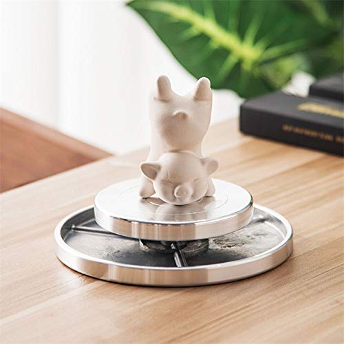 Feqsky 4.7''/5.9'' Double Sided Turntable for Ceramic Clay Sculpture Platform Pottery Wheel Aluminum Alloy Rotating Tools