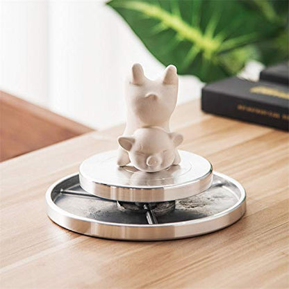Feqsky 4.7''/5.9'' Double Sided Turntable for Ceramic Clay Sculpture Platform Pottery Wheel Aluminum Alloy Rotating Tools