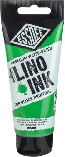 Essdee Premium Quality Block Printing Ink (Green 100 ml) - color: Green
