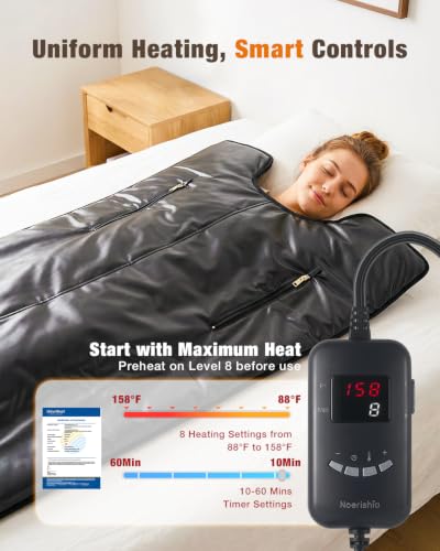 Infrared Sauna Blanket for Relaxation & Self-Care, Full Body Heat Therapy