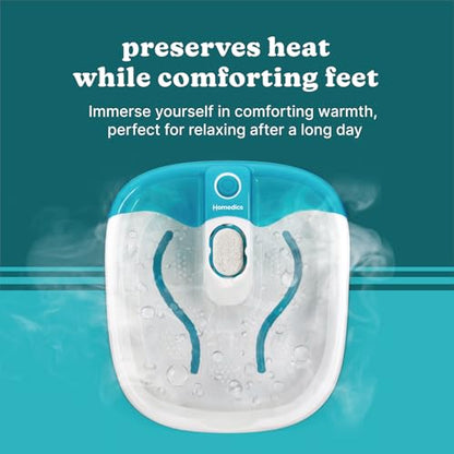 Homedics Bubble Mate Foot Spa, Toe Touch Controlled Foot Bath