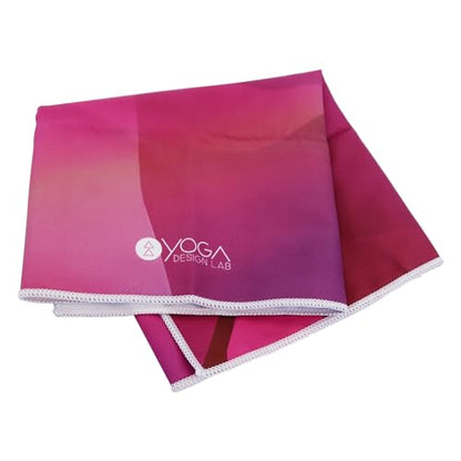 yogadesignlab | The Hand Towel | Premium Non Slip Hand Towel | Designed in Bali | Colorful Eco Printed + Quick Dry + Soft | Hot Yoga, Bikram, Ashtanga, Sport, Barre, Travel (Rose) - color: Rose