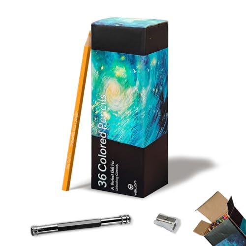 36 Colored Pencils Professional Coloring Pencils Artist Sketch Drawing Color Pencil for Kids and Adults Art Color Pencil Set - size: 1 Count (Pack of 36)