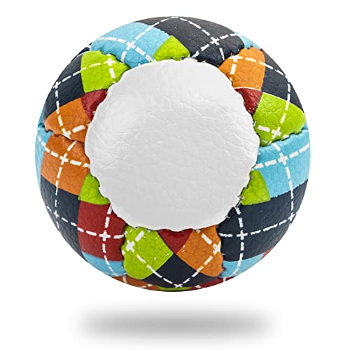 Soft Practice Lacrosse Balls,1, 2, 3, 6, 12, 24, 36, 60, & 120 Packs - Same Weight & Size as a Regulation Lacrosse Balls, Great for Indoor & Outdoor Practices, Less Bounce & Minimal Rebounds - color: 아가일, size: 1팩
