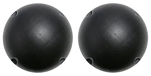 CanDo 10-1764-2 MVP Balance System, Level 5, Black Ball - color: Black: X-Hard, size: 2 Balls