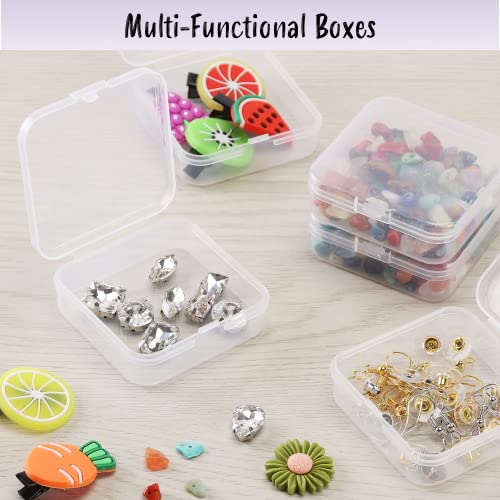 Mr. Pen- Bead Organizer Box, 12 pcs, Clear (Pack of 3) - color: Clear White, size: 12 Pcs(2.15"x2.15"x0.7") (Pack of 3)