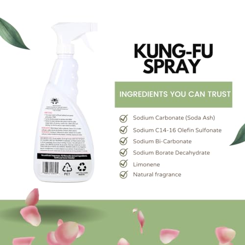 KUNG-FU SPRAY 750ML NATURAL ALL-PURPOSE DEGREASER AND GRIME FIGHTER, Plant and Mineral Based