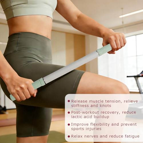 Muscle Roller Stick - Myofascial Release & Deep Tissue Massage Grey - color: Gray