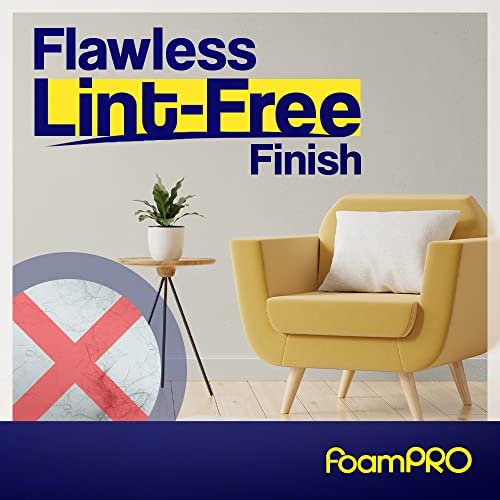 Foampro 164 Fine Finish Roller (High-Density Foam), 4", Pack of 1 - size: Pack of 1, style: Roller 4"