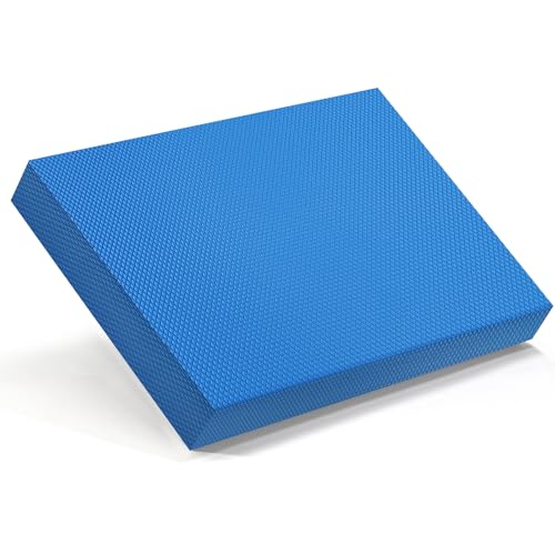 Balance Pad, 20"x16"x2.5" Non-Slip TPE Knee Cushion - color: Blue - XL - 20" x 16" x 2.5"