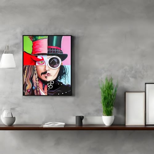 Shouruihua Diamond Painting Kits, Four Unique Personalities Diamond Art Kit | Gem Art, Diamond Dotz Kits, Diamond Dots, Wall Art, Adult Crafts, Full Round Drill Diamond Painting Kits, 11.8x15.7 in - color: Four Unique Personalities