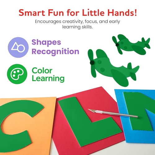 Self-Adhesive EVA Foam Sheets for Crafts – 2mm Thickness 8 Green Sheets, 6 x 9 Inch, Peel & Stick Foam Paper for DIY, Scrapbooking & Kids’ Art. - color: Green - 8 Pack