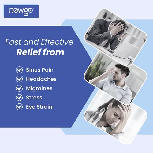 NEWGO Bundle of Microwave Heating Pad for Face and Microwave Booties Wrap Blue